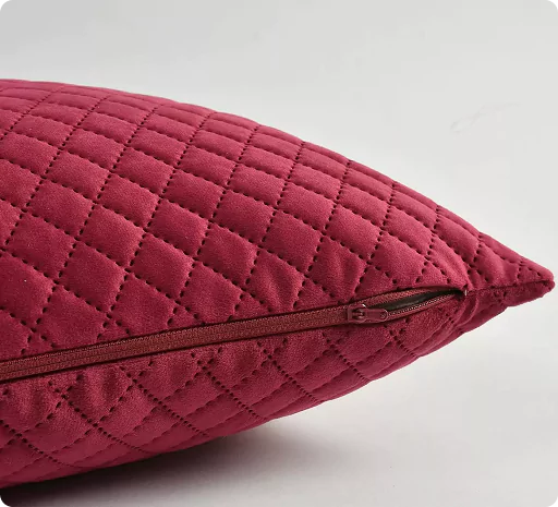 Quilted Pillow Cover